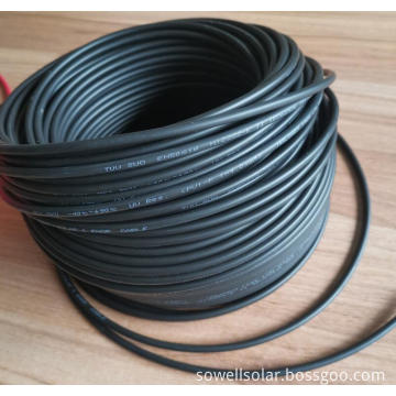 EN50618 DC solar cable tinned copper conductor